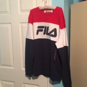 Fila men’s sweatshirt size XL NWT Firm Price